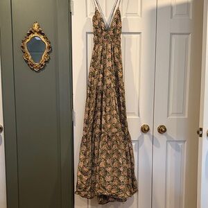 J. Crew Floral Patterned Maxi Dress